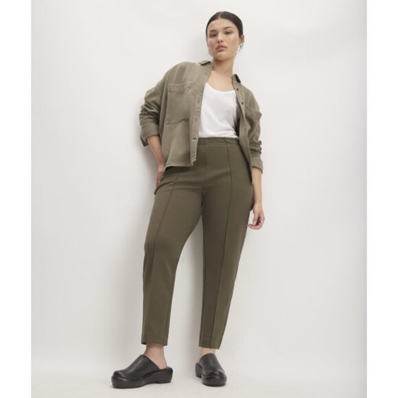 Everlane | The Dream Pant In Dark Forest Green - Picture 2 of 15
